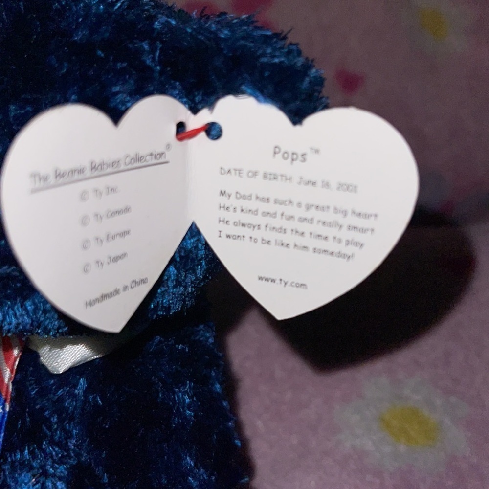 New Ty beanie baby Pops bear - Picture 5 of 5